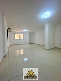Largest two-bedroom apartment with a living room in Al Jurf 2 area, close to Ajman Court and Univers