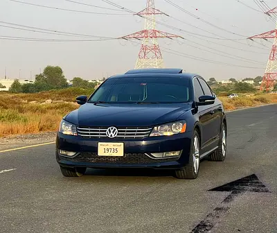 Volkswagen Passat Highline 2015 | GCC Specs | Full Service History | Without Accident