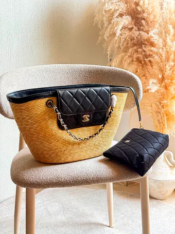Chanel shopping tote bag