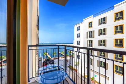 Special Offer: Beautiful 1 bedroom sea view in La Rive, Port De La Mer