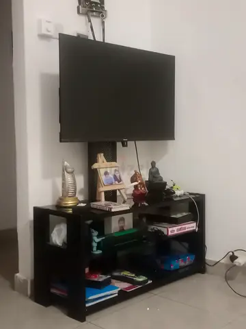 Metal TV stand