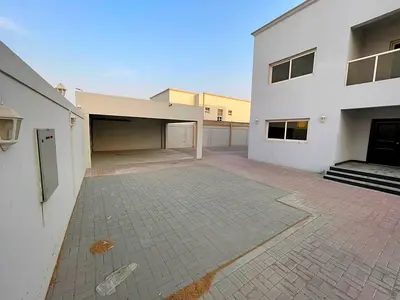 Two-Story 5BR Villa for Rent in Al Barashi, Sharjah | 5 Master Bedrooms, 8 Baths, Maid’s Room, Majl