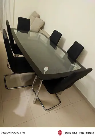 Glass Dining Table With Chairs