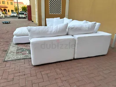 The loom collection Modular Sofa With footstool Like a new condition