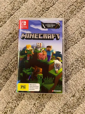 Minecraft Nintendo switch game