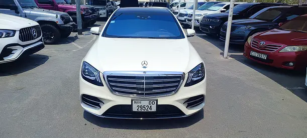 S560 2018 Japanesمرسيدس ياباني بحاله الوكاله