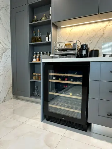 Vestfrost WFG 45 Wine Fridge – 44 Bottles | Dual Temperature | Freestanding & Built-In