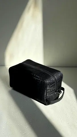 Black fendi FF pouch