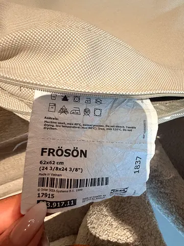 13 Genuine IKEA FRÖSÖN Outdoor Cushion Covers – Excellent Condition