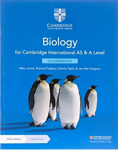 Biology for Cambridge International AS & A Level — Coursebook (5th Edition)