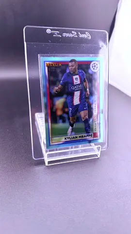 Kylian Mbappé Topps UEFA Champions League Trading Card (Encased)