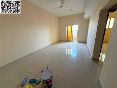 For annual rent | One bedroom and living room | 2 bathrooms | Balcony | Al Rawda - Sheikh Ammar Street