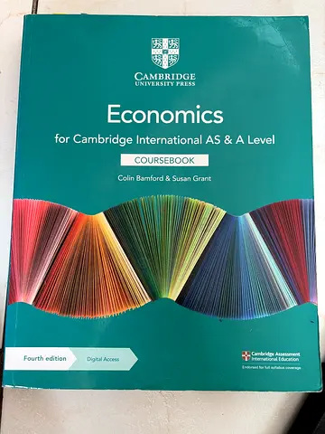 Cambridge Economics book and past paper