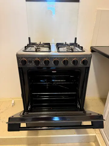 Used 4-Burner Gas Cooker with Oven - Good Working Condition
