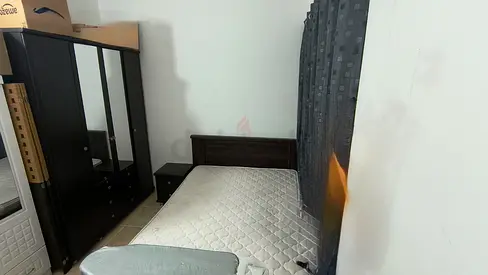 Wooden Double Bed with Mattress- Good Condition