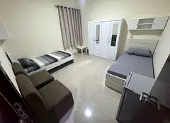 Nasser Towers, New 3 BHK Flat Fully Furnished Executive Sharing Room For Only 2 Persons..