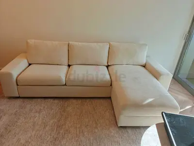 Like new condition Ikea vimle lshape sofabed under storage