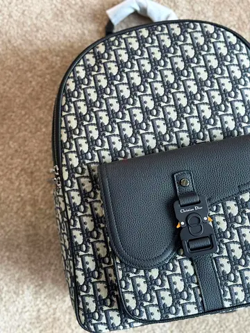 Dior Saddle zip Backpack