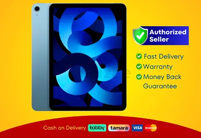 Apple iPad Air 10.9 inch (5th Gen) - M1 Chip - WiFi - 256GB - Blue, A2588