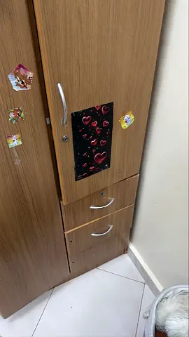 Wooden Wardrobe/Cabinet with Drawers - Good Condition