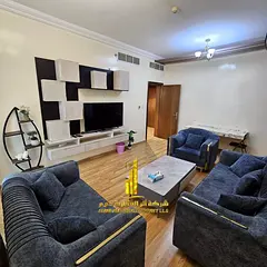 Luxury apartment for monthly rent, two bedrooms and a hall with a sea view, fully furnished with hig