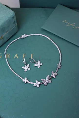 GRAFF NEACKLACE WITH EARRINGS