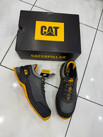 Counter offer!! #CAT Grey & Yellow Men's Safety/Work Shoe - Size 45