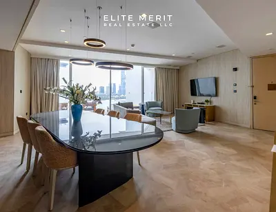 Sea & Marina Skyline View | Furnished | Move-in Ready