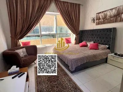 Studio for sale in Garden City Al Hamidiya, Ajman, at a shot price of only 190 thousand,, rented for 15 thousand annually,, an investment opportunity