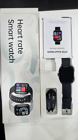 GTS5 Heart Rate Smartwatch with Charging Cable - Good Condition