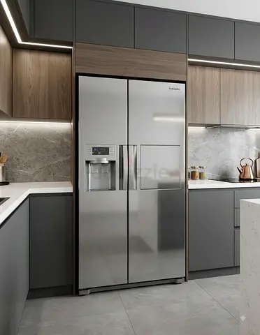 Samsung Double-Door Refrigerator – Water Dispenser & Ice Maker