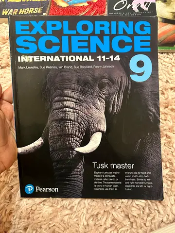 Exploring Science International 9 Pearson Textbook