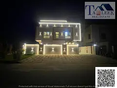 Luxury 6 bedroom villa for sale in Ajman with private bathrooms, 3,500 sqft land, 3,800 sqft built-u