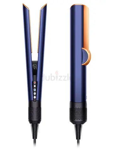 Dyson Airstraight, Corded Hair Straightener / Flat Iron - Blue with Gold Accents. Only used once!