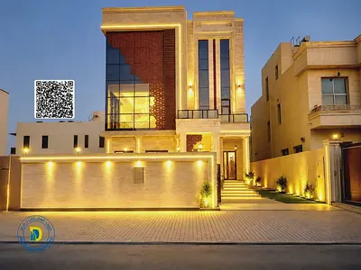 Luxury villa for sale in Al Alia - strategic location and spacious areas 6 rooms with pool and roof Freehold , Bank financing