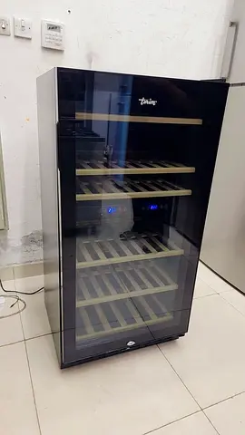 Terim Wine Cooler fridge duel temperature