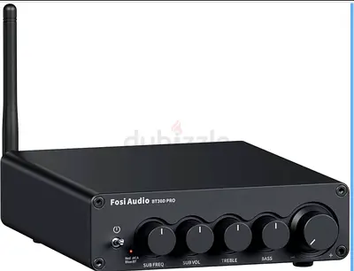 Fosi Audio BT30D Pro Bluetooth Stereo DAC Amplifier - Compact 2.1 Amp