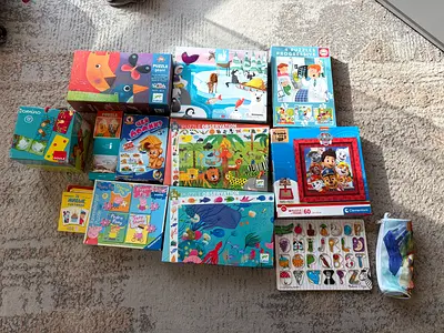 Kids puzzles and games djeco educa clementoni