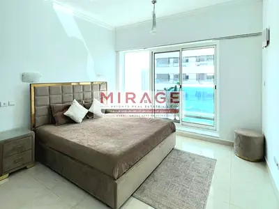 Spacious Furnished 1BR | Balcony | Dubai Marina