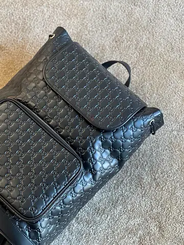 Gucci GG Emblem Medium backpack