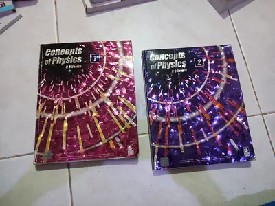 Hc Verma 12th grade volume 1 and 2