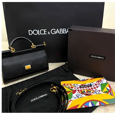 Dolce & Gabbana Sicily Mini Bag – Black
