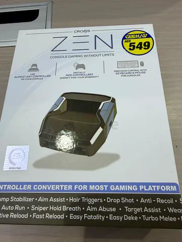 Crons zen console gaming without limits