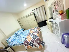 Fully furnished room for couple or working lady available for 1800 Aed rent in Abu shagara