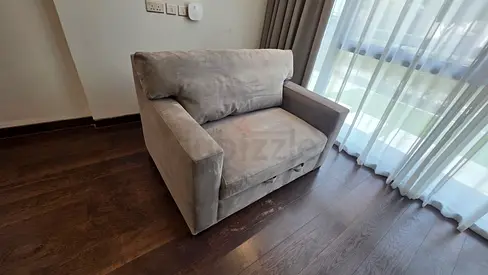 Available high quality crate & barrel sofa bed chairs like a new
