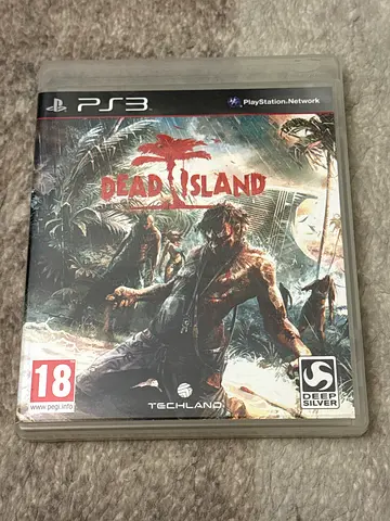Dead Island (PS3) original game disc with case