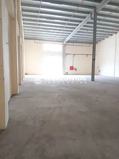 80kw electricity 4500 sft wearhouse only ground for rent in al jurf 2 Ajman