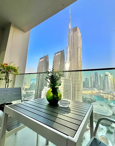 Exquisite 3-Bedroom Apartment with Maid’s Room | Mid-Floor | Furnished | Partial Burj & Fountain Views | Forte Tower 1
