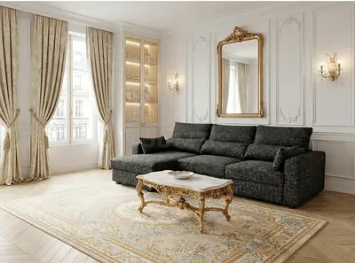 Comfortable Sofa Bed with Storage
Stylish L-shape design, comfortable cushions and practical storag