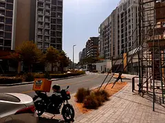 Brand new building, New community